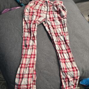 Goodfellow & Co Red and Black Plaid Lounge Pants